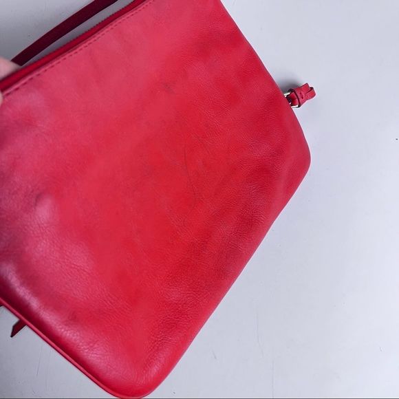 Rebecca Minkoff Crossbody Three Zip Rocker in Hot Red - Picture 3 of 7